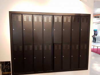ארון הלבשה דו קומתי 8 תאים